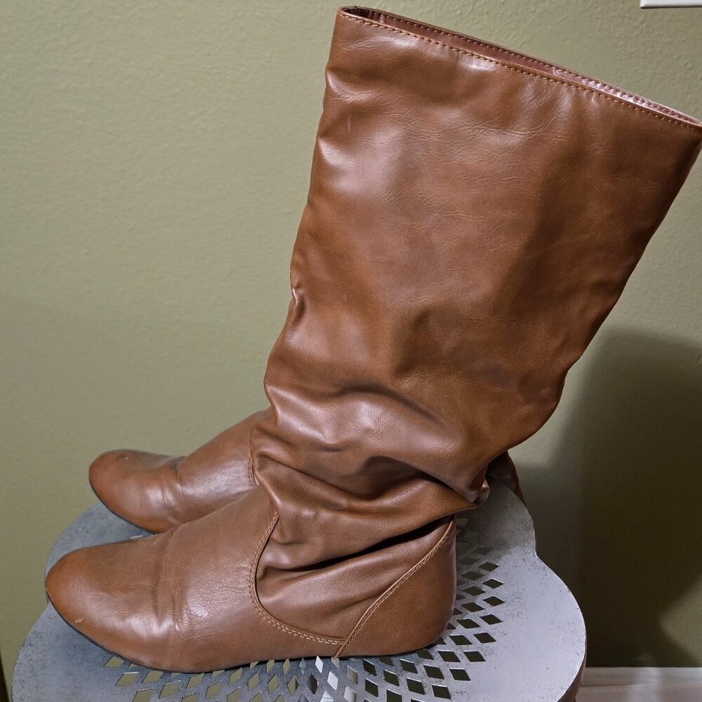 Charlotte Russe womens knee high boots